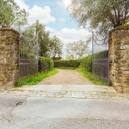 Апартаменты Il Portico Sui Colli Giardino Privato E Posto Auto Флоренция